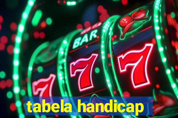 tabela handicap